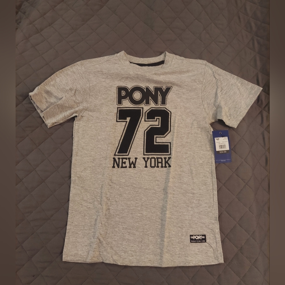 Pony Gray New York 72 Graphic Tee